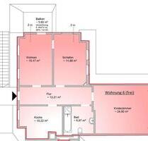 Helle 3- Zimmer Altbauwohnung in ruhiger Lage (Welle, LK Harburg)