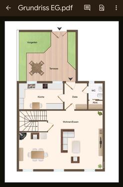 Foto - Maisonette-Wohnung mit Terrasse und Pkw-Stellplatz in Scheinfeld