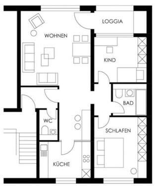 Foto - 3-Zimmer-Wohnung in Hervest-Dorsten