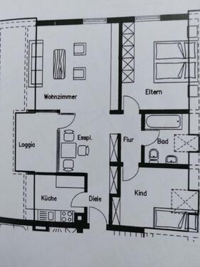 Foto - 3 Zimmer Etagenwohnung zum Kaufen in Bad Krozingen