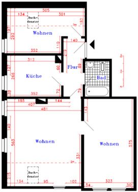 Foto - Etagenwohnung in Penig zur Miete
