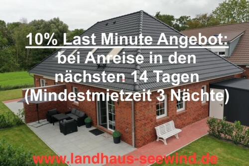 Foto - Exklusives Ferienhaus mit Sauna in Dornum - Last Minute ⚓️️⛴️