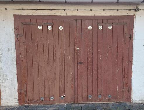 Foto - Garage gemauert auf Gemeindegrund Röblingen Neue Siedlung