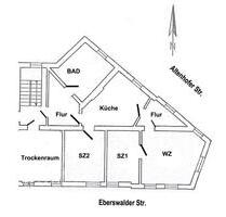 Schöne 3-Raum-Wohnung im Zentrum von Finow zu vermieten - Eberswalde Brandenburgisches Viertel