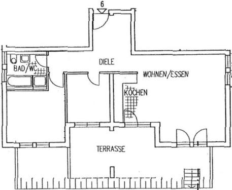 Foto - Dresden-Kleinzschachwitz: 3-R-Wohnung Süd-Terrasse Garten Carport