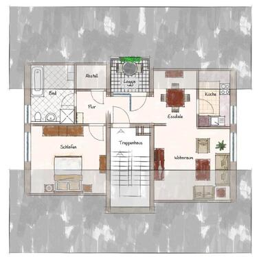 Foto - 2,5 Zimmer Wohnung in Mengen zu vermieten