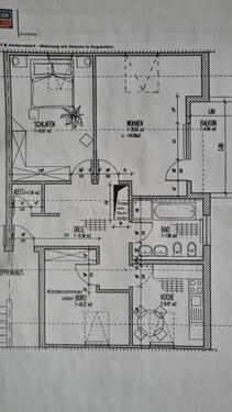 Foto - Gepflegte 3,5-Zimmer Dachgeschosswohnung