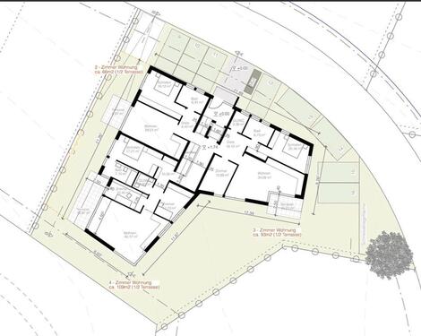Foto - Terrassenwohnung in Isny im Allgäu zur Miete