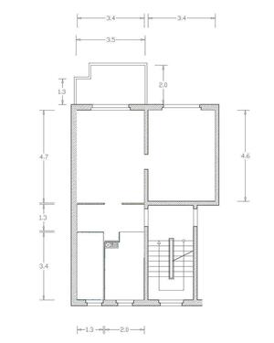 Foto - 2 Zimmer Etagenwohnung zur Miete in Wittenberg Lutherstadt