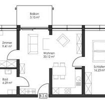 barrierefreie Wohnung mit Balkon zu vermieten - Brakel
