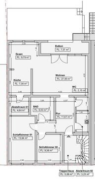 Foto - 3.5 Zimmer Etagenwohnung zur Miete in Zerf