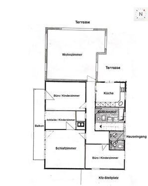 Foto - Etagenwohnung in Aidlingen