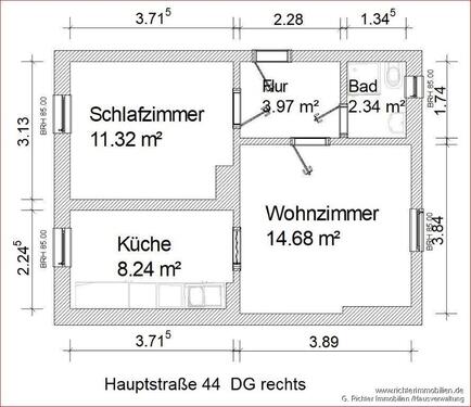 Foto - Etagenwohnung zur Miete in Halsbrücke