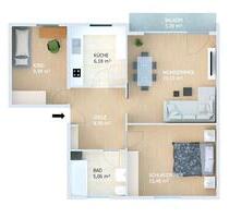 Wohnung 3 Zimmer Küche Bad - 1.100,00&nbsp;EUR Kaltmiete, ca.&nbsp; 66,00&nbsp;m&sup2; in Königsbrunn (PLZ: 86343)