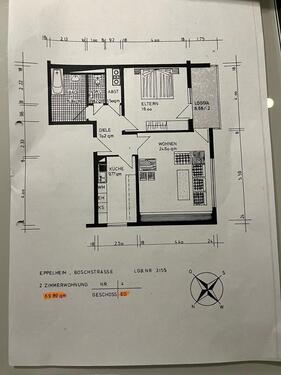 Foto - 2 Zimmerwohnung in Eppelheim zu verkaufen
