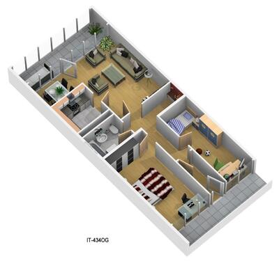 Foto - 2.5 Zimmer Etagenwohnung in Schwerin