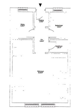 Foto - 1 Zimmer Etagenwohnung zur Miete in Bremen