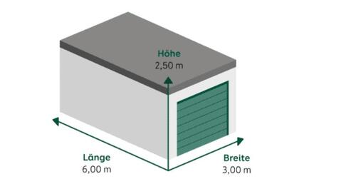 Foto - Garage zu vermieten in Oyten - 100,00 EUR Miete,