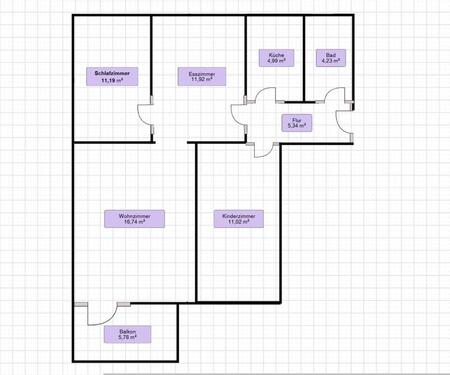 Foto - 4 Zimmer Etagenwohnung zur Miete in Fürstenfeldbruck