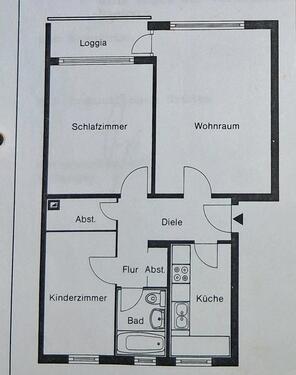Foto - 2,5 Zimmer Wohnung - 180.000,00 EUR Kaufpreis, ca.  66,00 m²