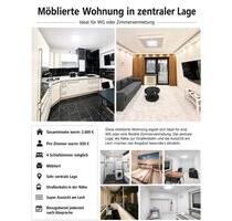Möblierte Wohnung zentral – ideal für WG | 4 Zimmer möglich - Augsburg Lechhausen