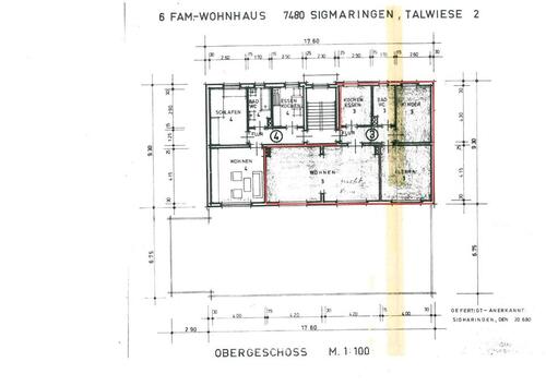 Foto - 3 Zimmer Etagenwohnung in Sigmaringen