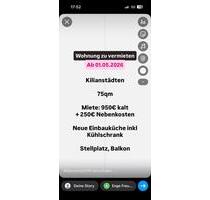 Dachwohnung - 950,00&nbsp;EUR Kaltmiete, ca.&nbsp; 75,00&nbsp;m&sup2; in Schöneck (PLZ: 61137)