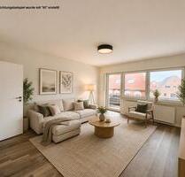 Mitten im Zentrum! Sanierte Obergeschosswohnung mit 2 Balkonen in einem Wohn-und Geschäftshaus - Dinklage
