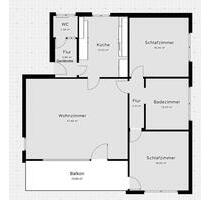 Frisch renovierte 3 Zimmer Wohnung - Gochsheim