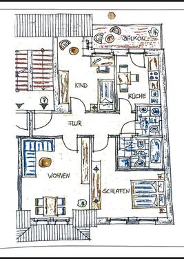 Foto - 3 Zimmer Etagenwohnung zur Miete in Plauen
