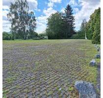 Stellplatz Wohnwagen Wohnmobil Parkplatz Pendler - Großschirma