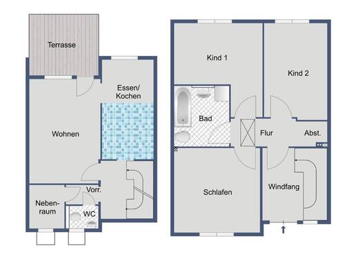 Foto - Etagenwohnung in Bad Wildungen zur Miete