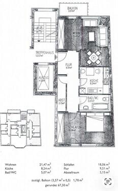 Foto - Heimwerker aufgepasst: 2-Zi + Balkon am Körnerplatz
