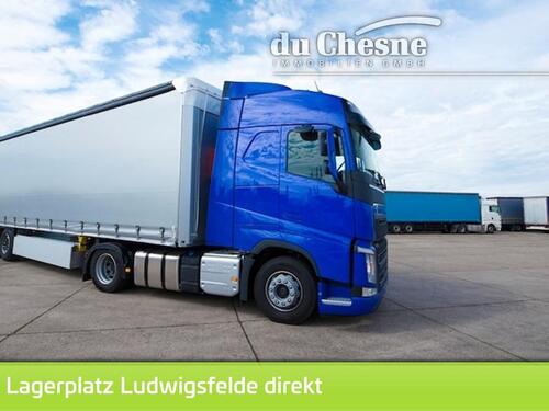Foto - 1000 bis 4000 qm Lagerfläche LKW Lagerplatz Ludwigsfelde Nähe Bahnhof 01721444445