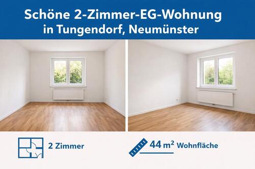 Foto - 2-Zimmer-Erdgeschosswohnung in Tungendorf, Neumünster