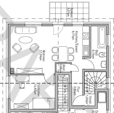 Foto - 53qm Zimmer Whg. Binzen *keine Drittanbieter*