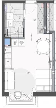 Foto - Erstvermietung! Exklusive vollmöblierte Wohnung in bester Lage!