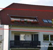 3-Raumwohnung DG, frisch saniert, mit großer Loggia + Stellplatz - Belgern-Schildau