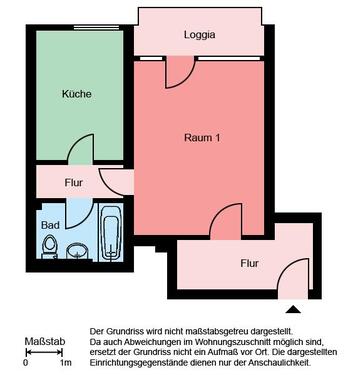 Foto - 1 Zimmer Etagenwohnung zur Miete in Iserlohn