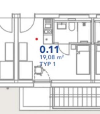 Foto - 1 Zimmer Erdgeschoßwohnung zur Miete in Langensendelbach