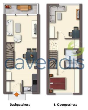 Foto - 3 Zimmer Maisonettenwohnung zur Miete in Dresden