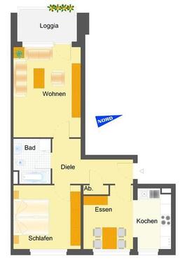 Foto - 2 Zimmer Etagenwohnung zur Miete in Wolfsburg