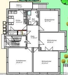 Foto - 4 Zimmer Wohnung - 1.500,00&nbsp;EUR Kaltmiete, ca.&nbsp; 135,00&nbsp;m&sup2;