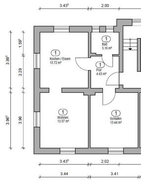 Foto - Kernsanierte 2.5 Zi Wohnung mit Stellplatz