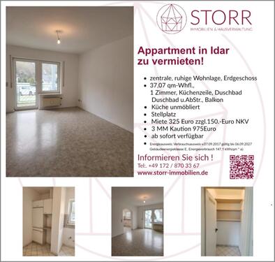 Foto - Appartment in Idar zu vermieten! Erdgeschoss-Lage