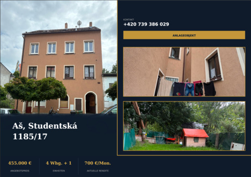 Foto - Mehrfamilienhaus mit 4 Wohnungen + Gewerberaum in Asch nahe Bayer