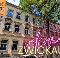 ++ zentrumsnahe 1,5-Raum Wohnung - schicke Terrasse mit Wohlfühlfaktor - mit Einbauküche! ++ - Zwickau