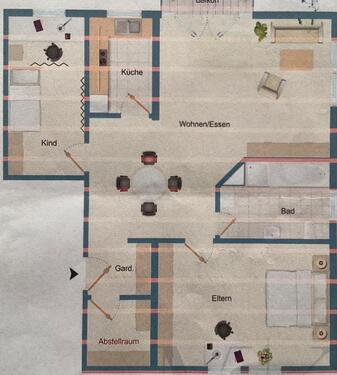 Foto - 3,5 Zimmer Wohnung in 88422 Betzenweiler von Privat zu vermieten