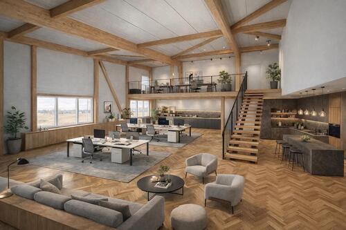 Foto - Loft-Büro 140qm mit Küche & Galerie 1.Bezug Sexau Atelier