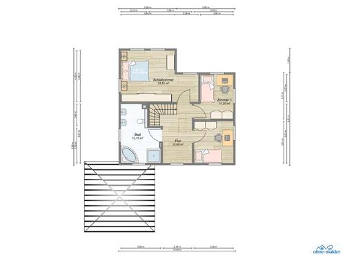 Foto - 4 Zimmer Einfamilienhaus in Hohen Neuendorf